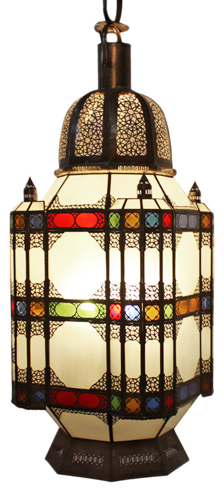 XL Moroccan Colorful Lantern