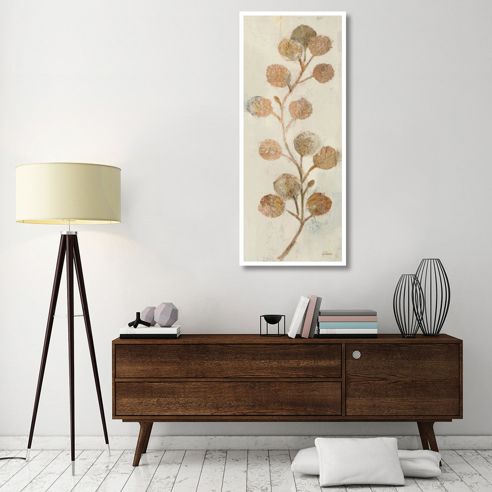"Shimmering IV Neutral" Digital Paper Print by Albena Hristova, 26"x62"