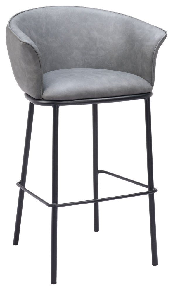 Garston Barstool Gray