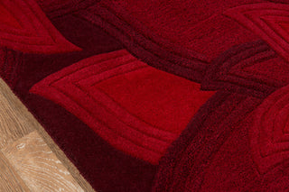 Delhi Hand-Tufted Rug, Red, 2'3"x8' Runner