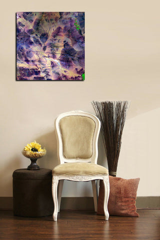 Epic Graffiti "Earth As Art: Contrails" Giclee Canvas Wall Art, 18"x18"