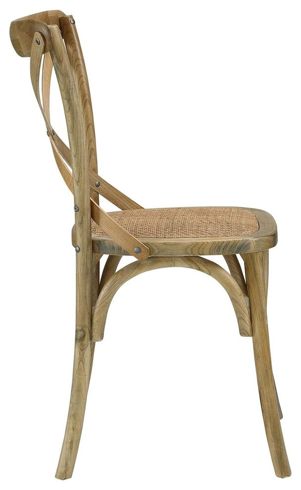 Gear Dining Side Chairs, Natural, Set of 2