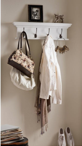 D160 4-Hook Coat Rack