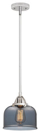 Large Bell Mini Pendant, Polished Chrome, Plated Smoke, Plated Smoke
