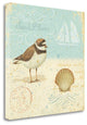"Natural Seashore I" By Daphne Brissonnet, Giclee Print on Gallery Wrap Canvas