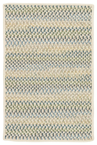 Colonial Mills Chapman Wool PN21 Peacock Blue Wool Area Rug, Rectangular 2'x6'