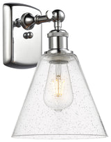 Innovations 516-1W-PC-GBC-84 1 Light 8" Sconce, Polished Chrome