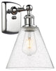 Innovations 516-1W-PC-GBC-84 1 Light 8" Sconce, Polished Chrome
