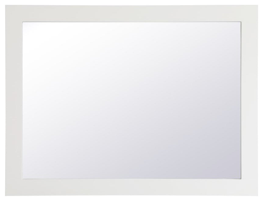 Anderson Rectangle Vanity Mirror 27", White