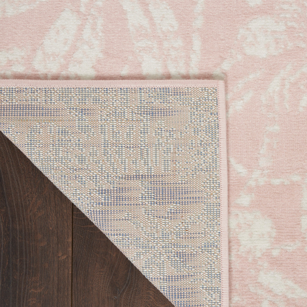 Nourison Whimsicle 6' x 9' Pink Farmhouse Indoor Area Rug