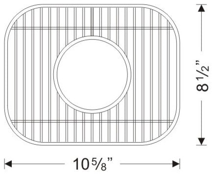 Wells Sinkware GWS1109 Sink Grid