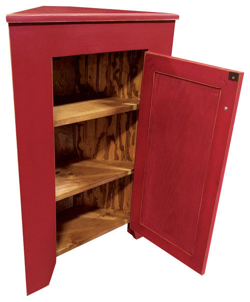 Corner Cabinet, Old Red