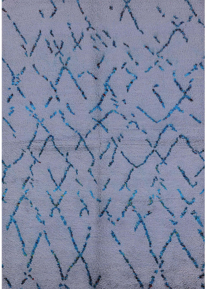 Ahgly Company Indoor Rectangle Mid-Century Modern Area Rugs, 2' x 5'