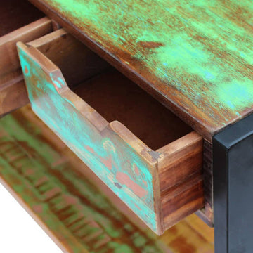 vidaXL Solid Reclaimed Wood Sideboard Side Console Table Highboard 3 Drawers