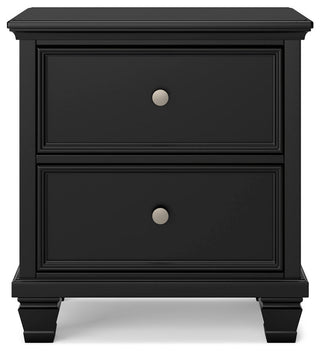 Lanolee Black Nightstand