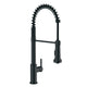 Parma 1H Pre-Rinse Pull-Down Kitchen Faucet 1.75gpm, Satin Black