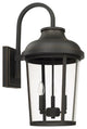 Dunbar 3 Light Outdoor Wall Lantern, Oiled Bronze