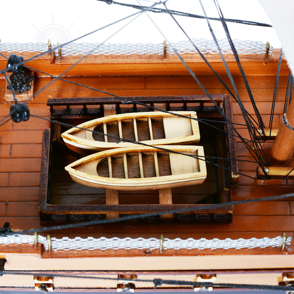 Uss Contitution Small Museum-quality Fully Assembled Wooden Model Ship