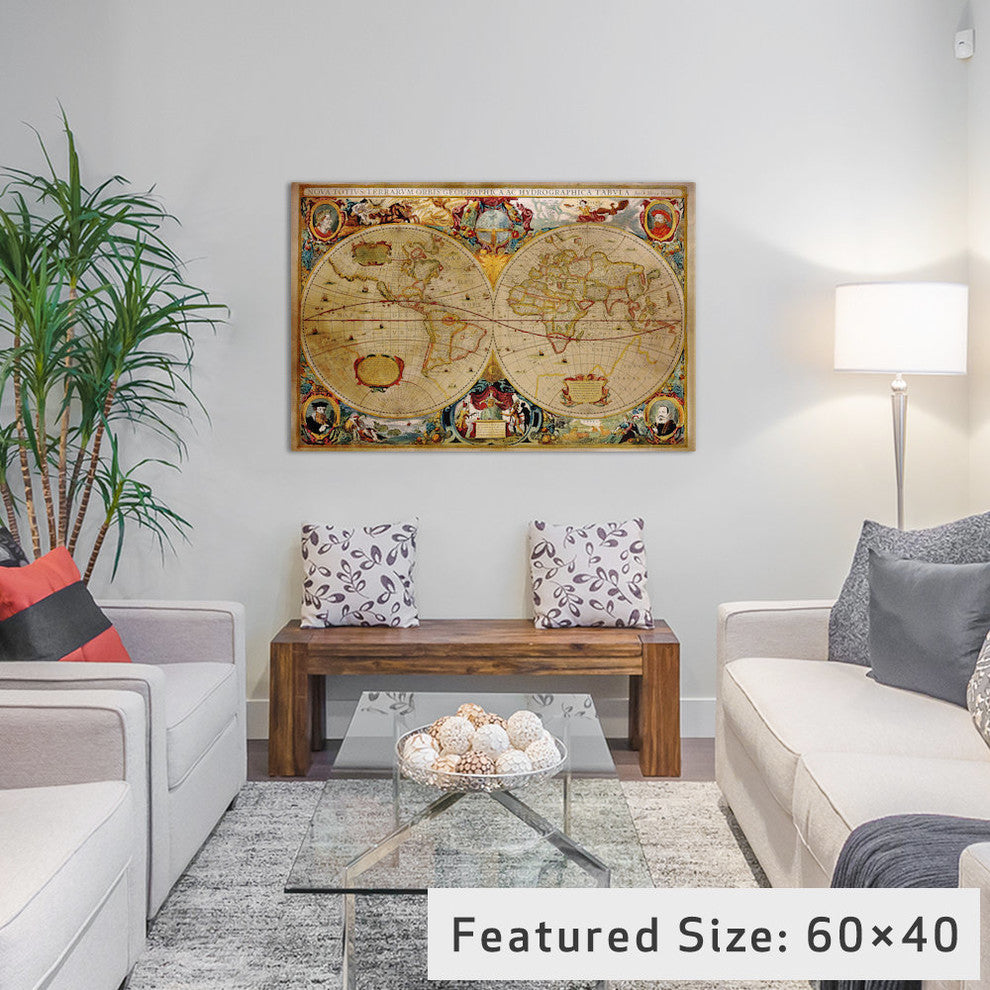 "Victorian Geographica Gallery" by iCanvas, 40x26x1.5"
