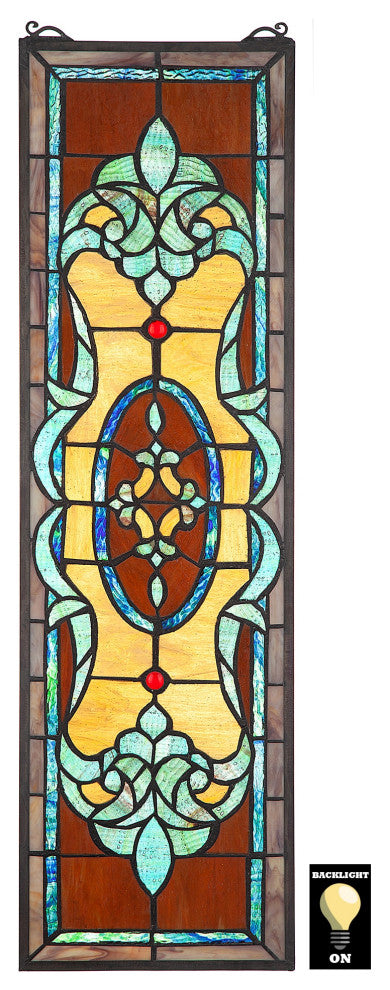 Gladstone Tiffany-Style Stained Glass Window
