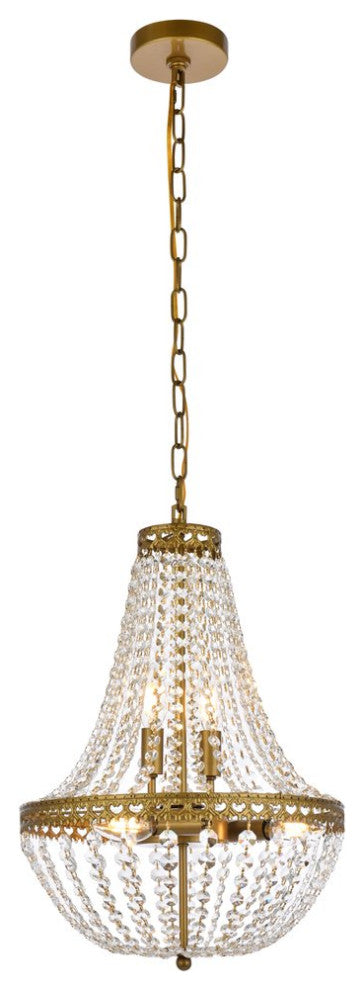 Victor 14" Pendant, Brass