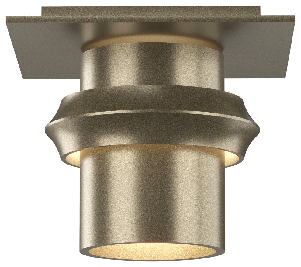 Twilight Flush Mount, Soft Gold