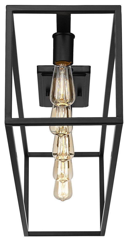 Golden Lighting 2072-FM41 Wesson 5 Light 41"W Flush Mount Linear - Matte Black