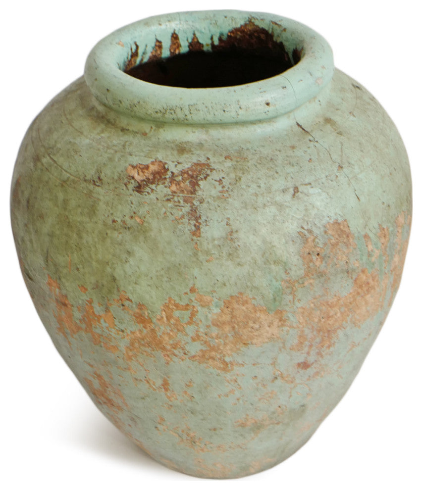 Consigned Java Terra Cotta Urn