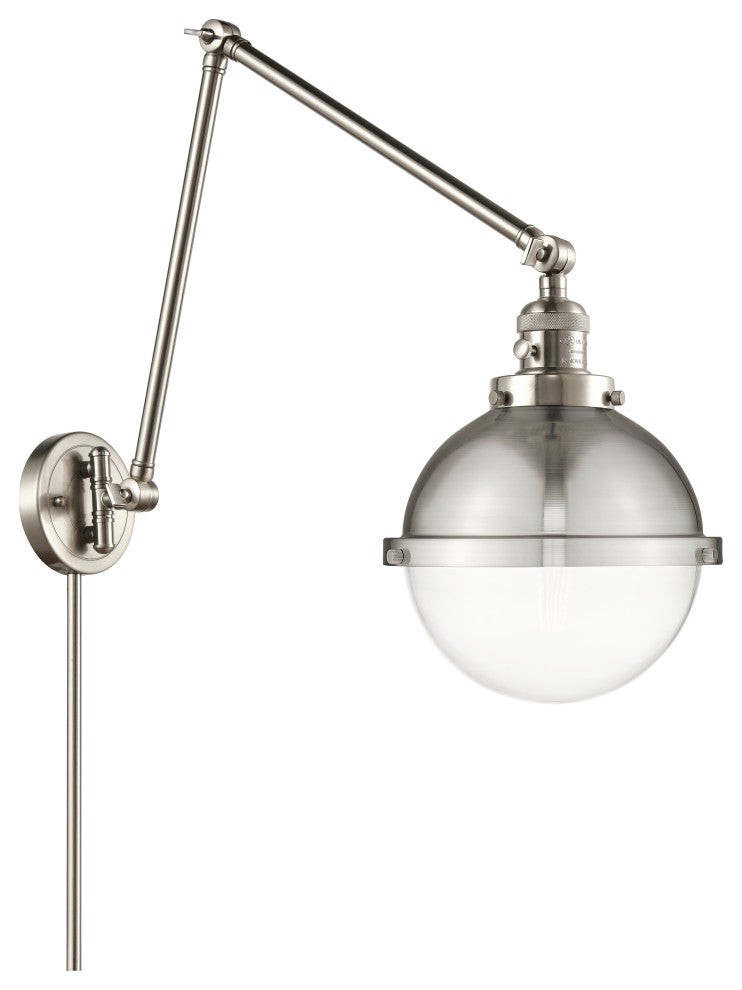 INNOVATIONS 238-SN-HFS-82-SN 1-Light Swing Arm Brushed Satin Nickel