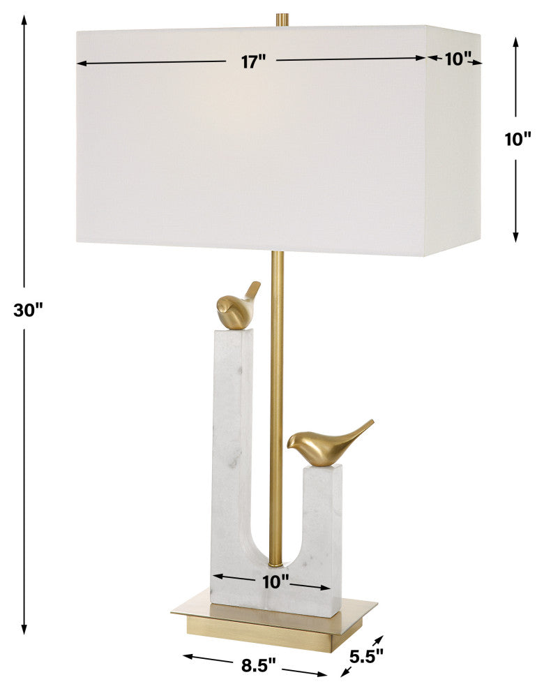 Uttermost 30189 Songbirds Table Lamp