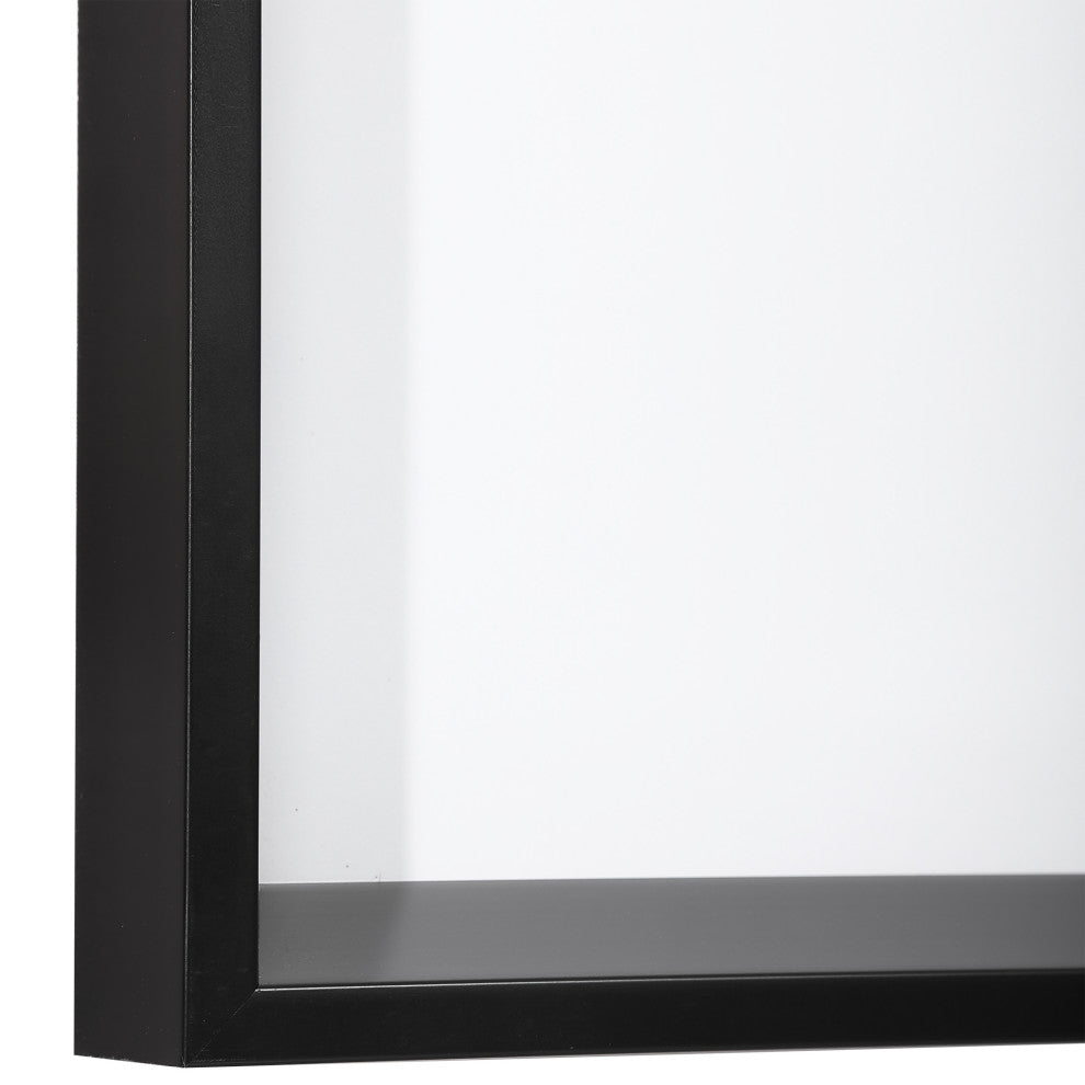 Sage Herb Watercolor Print Green White Wall Art Framed Farmhouse, 3-Piece Set