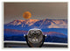 Bitcoin on the Horizon Wall Plaque Art, 12.5x18.5