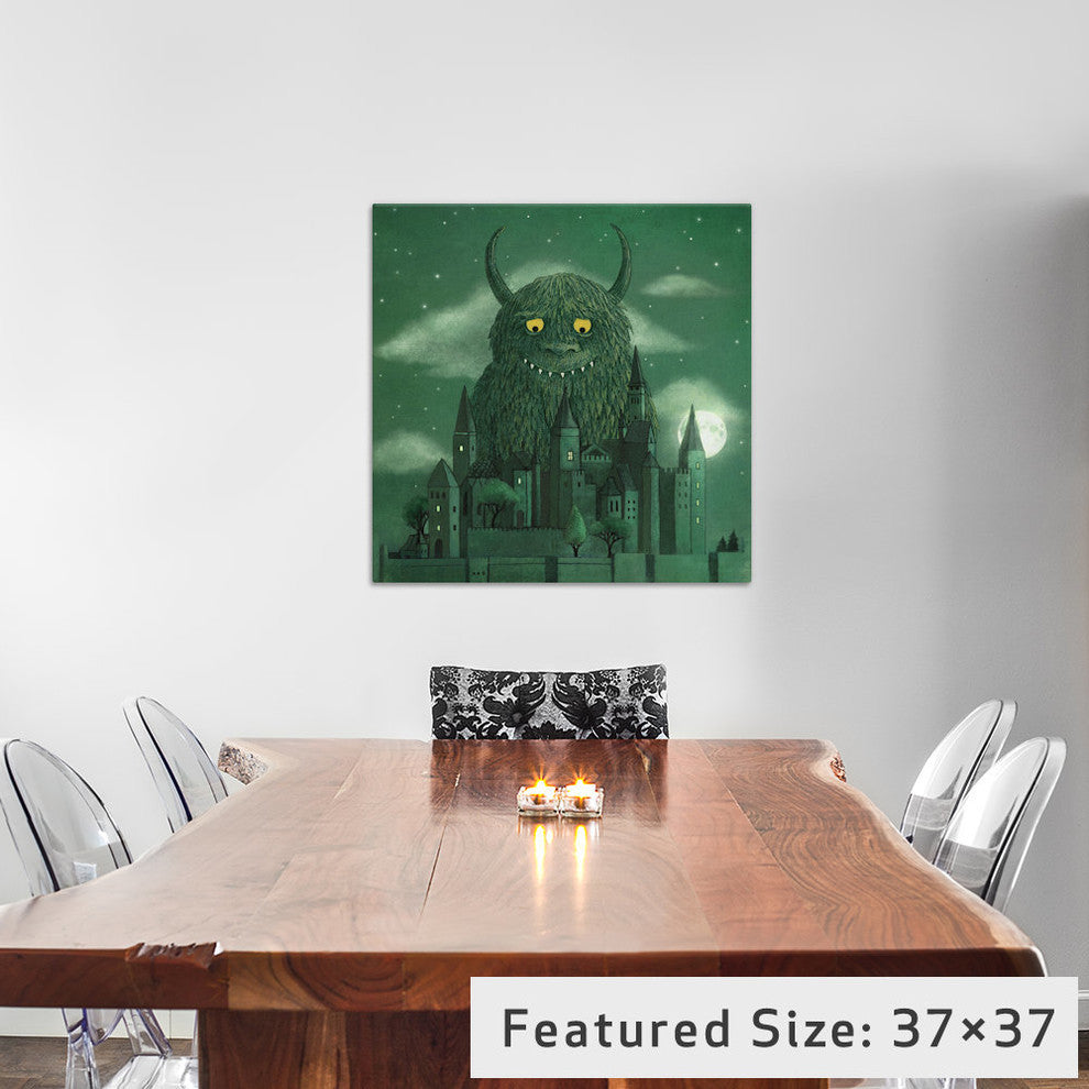 "Age Of The Giants Square" by Terry Fan, 12x12x1.5