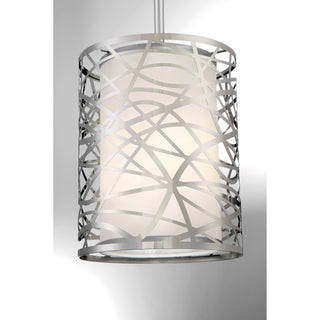 Quoizel PCAE1508C One Light Mini Pendant, Polished Chrome Finish