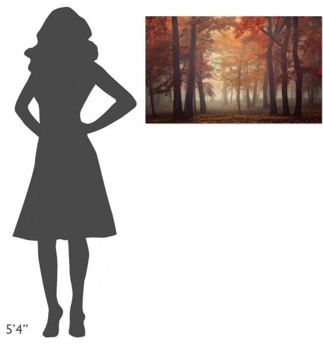 "Feel" Stretched Canvas Giclee by Ildiko Neer, 36x22"