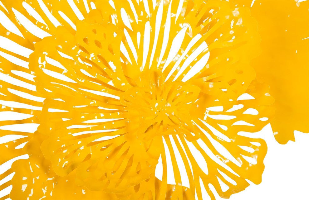 Flower Wall, Ivory, Small