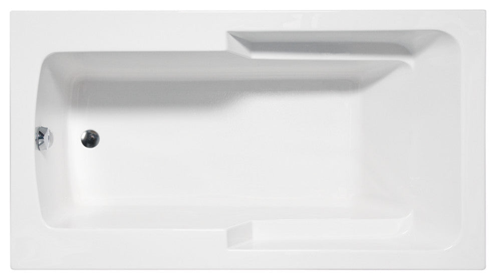 Malibu Coronado Rectangle Soaking Bathtub 81x43x26 Biscuit