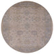 Ahgly Company Indoor Round Mid-Century Modern Area Rugs, 4' Round