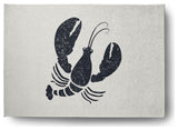 Lobster Nautical Chenille Rug