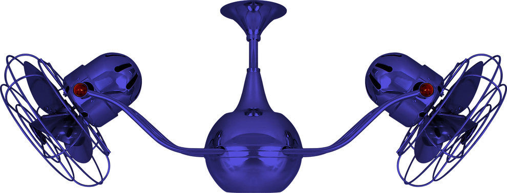 Vent Bettina Rotational Ceiling Fan, Blue
