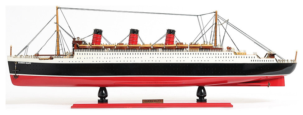 Queen Mary Cruise Ship Model