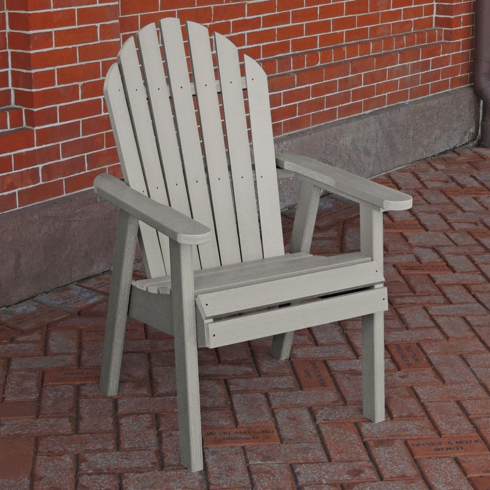 Sequoia Muskoka Adirondack Deck Dining Chair, Harbor Gray