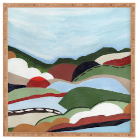 Laura Fedorowicz To the Hills Framed Wall Art