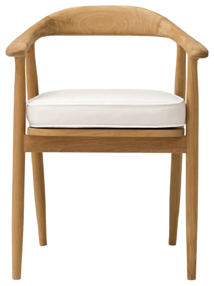 Natural Teak Outdoor Dining Chair, Eichholtz Beale