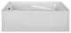 Integral Skirted Left-Hand Drain Whirlpool Bath Biscuit 60x42x20.25