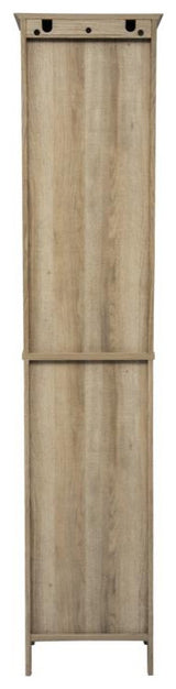 Dune Freestanding Bathroom Linen Tower Storage Cabinet, Brown