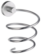 Home Holder For Hairdryer Brushed Chrome