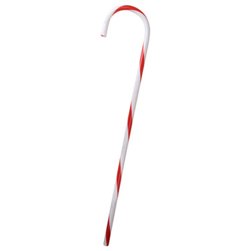 Set of 24 Red and White Candy Cane Christmas Pathway Markers 32"