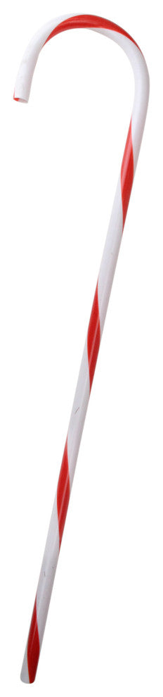 Set of 24 Red and White Candy Cane Christmas Pathway Markers 32"