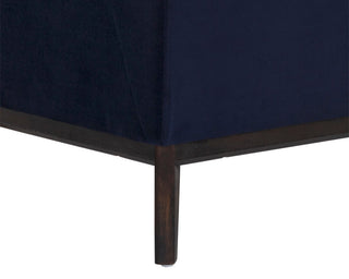 Kosovo Banquette, Brown, Abbington Navy